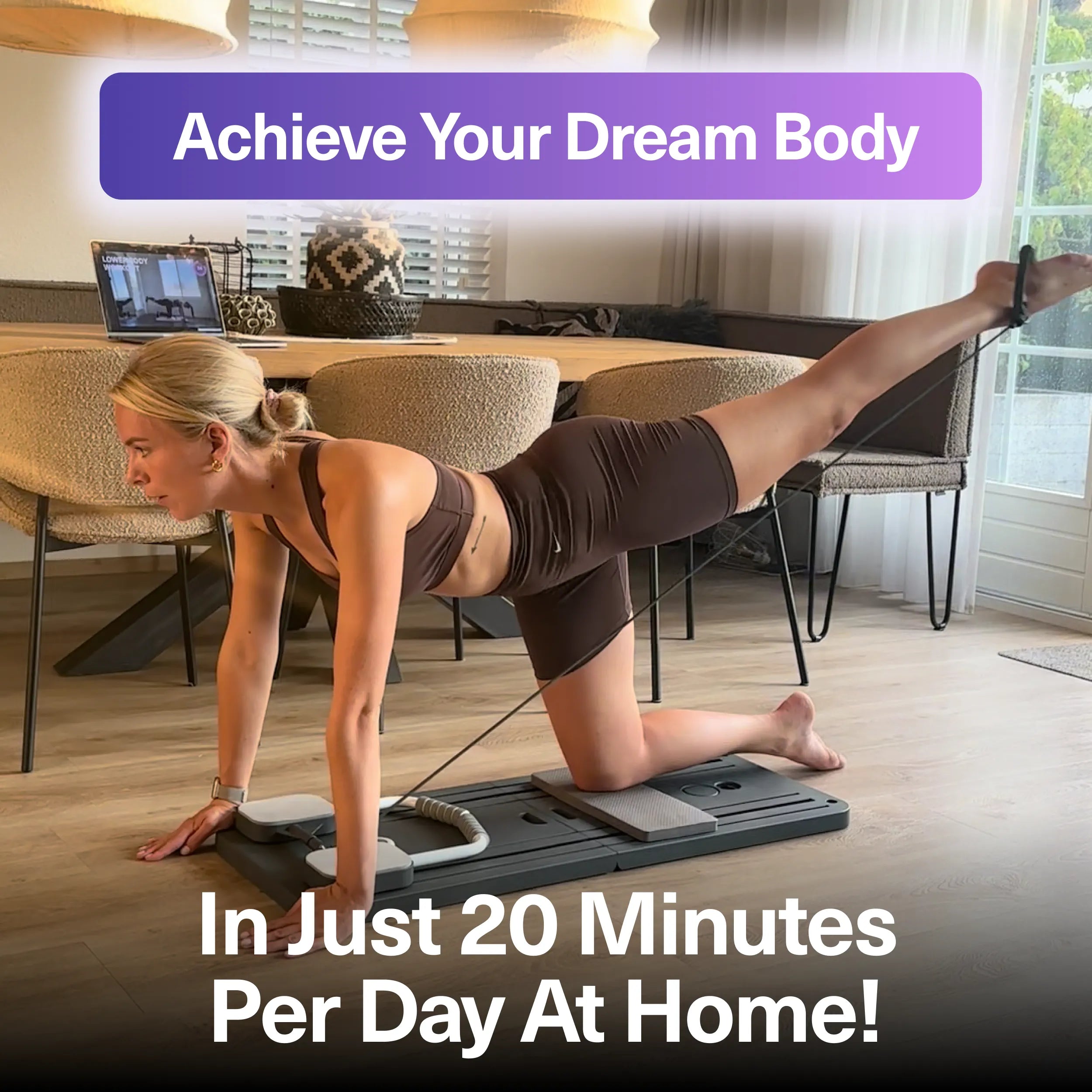 Reformly Pilates Board + 60-Day Transformation Program
