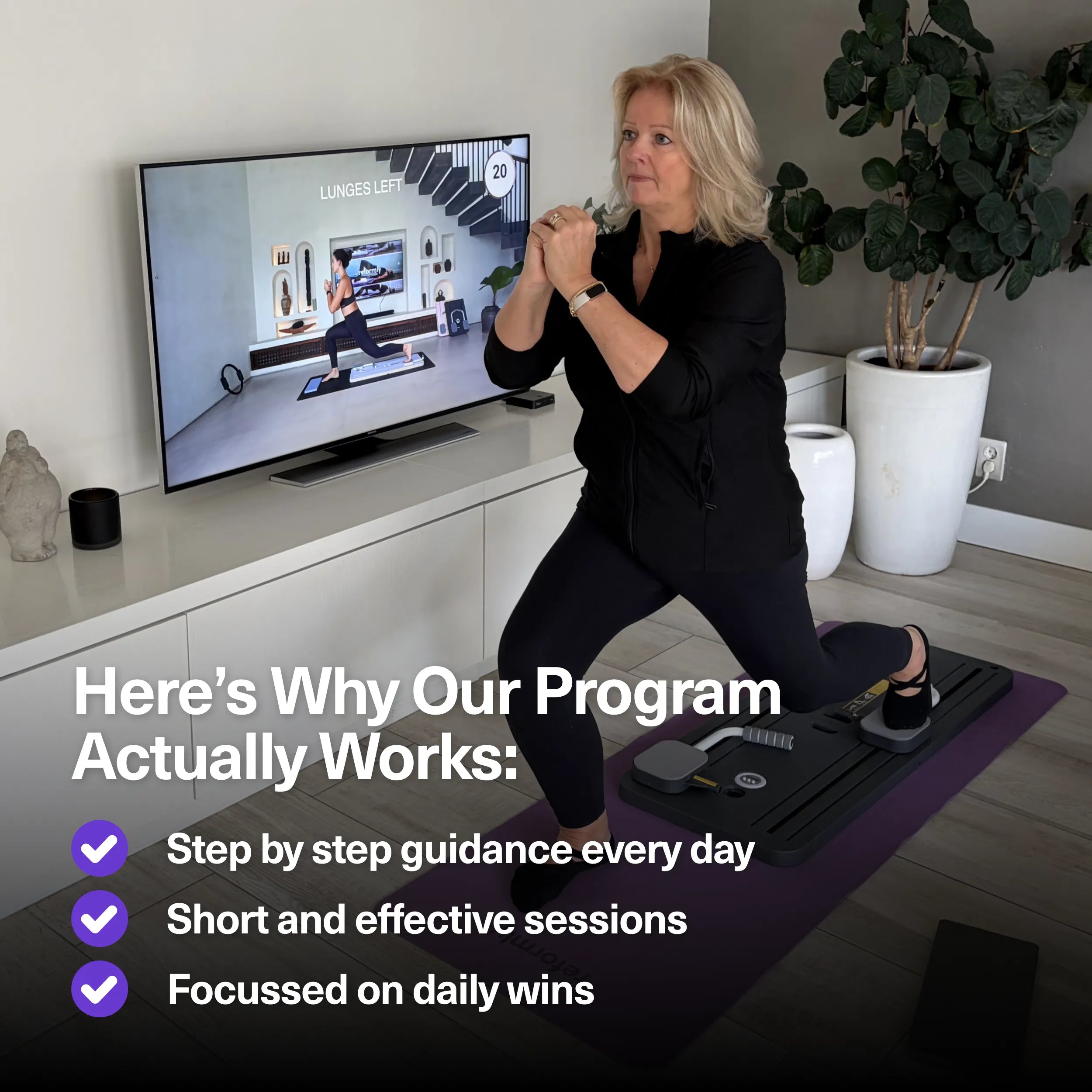 Reformly Pilates Board + 60-Day Transformation Program